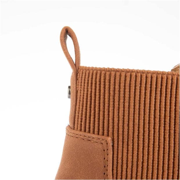 Cognac - Only - Barbara Heeled Chelsea Boots