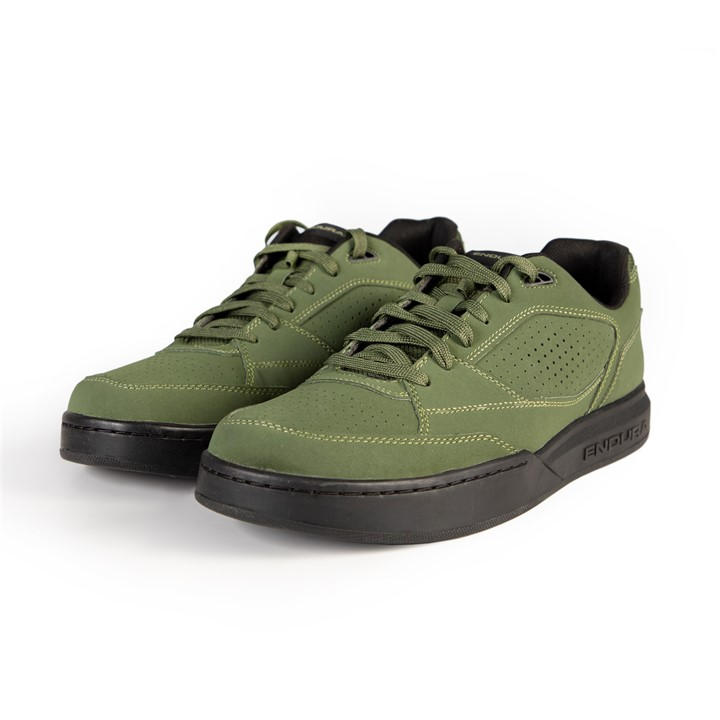 Endura Men's Green Hummvee Flat Pedal Shoe in Size 9.5, Sports Direct