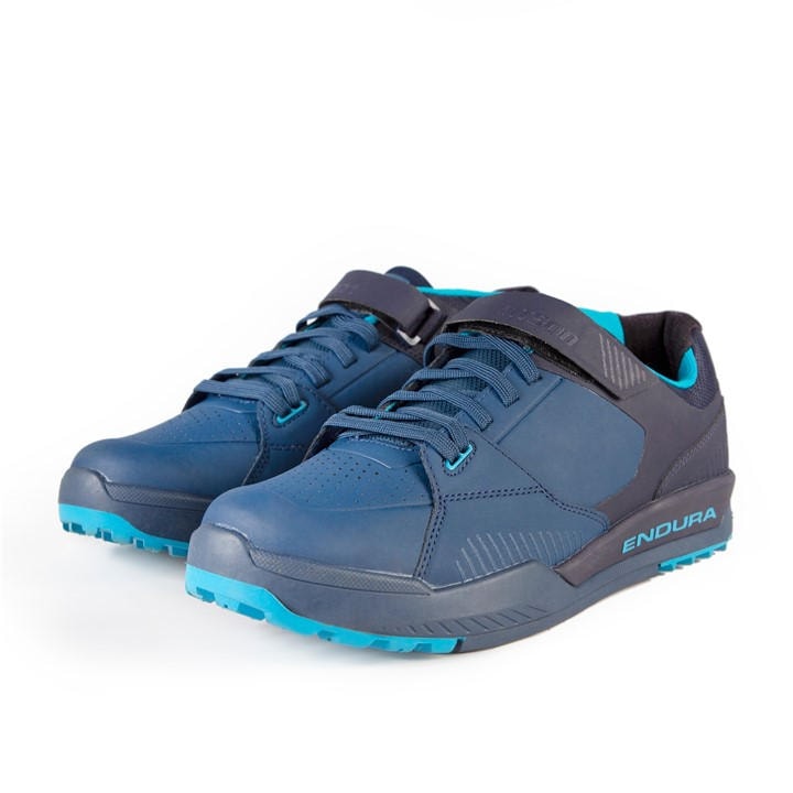 Endura Men's Blue Mt500 Burner Flat Shoe in Size 12, Sports Direct