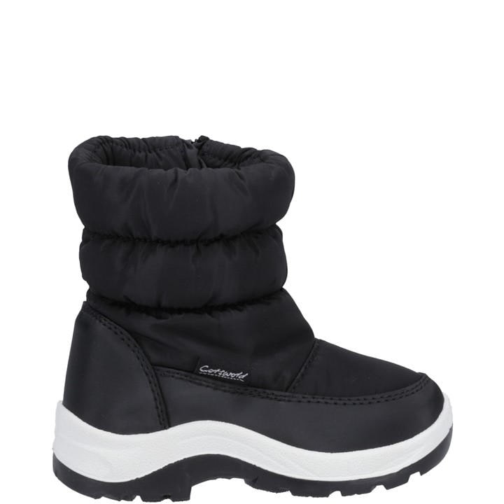 Cotswold Girls Black Tirely Wellingtons in Size C10, Sports Direct