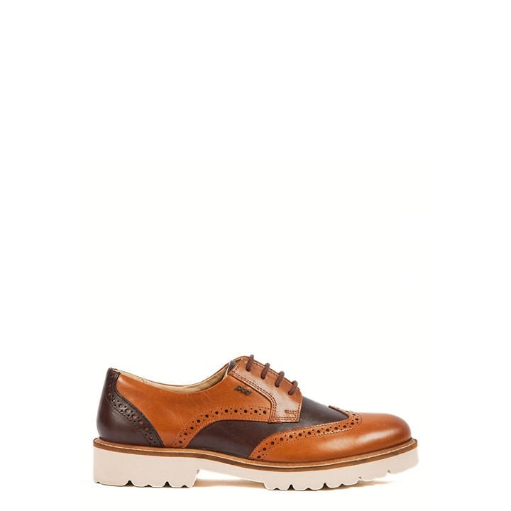 Pod Women's Brown Kortney Brogues in Size 4, Sports Direct