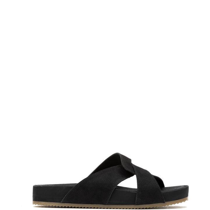 Hush Puppies Women's Black Mylah Slide Sandal in Size 3, Sports Direct