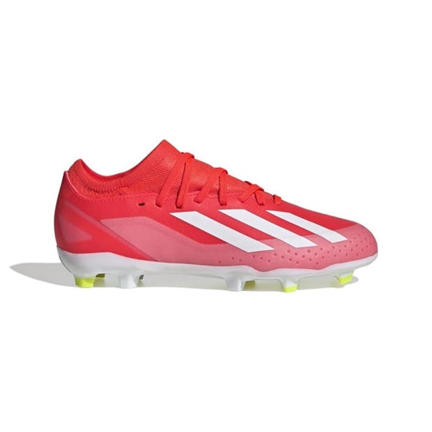 red white - adidas - X Crazyfast League FG Football Boots