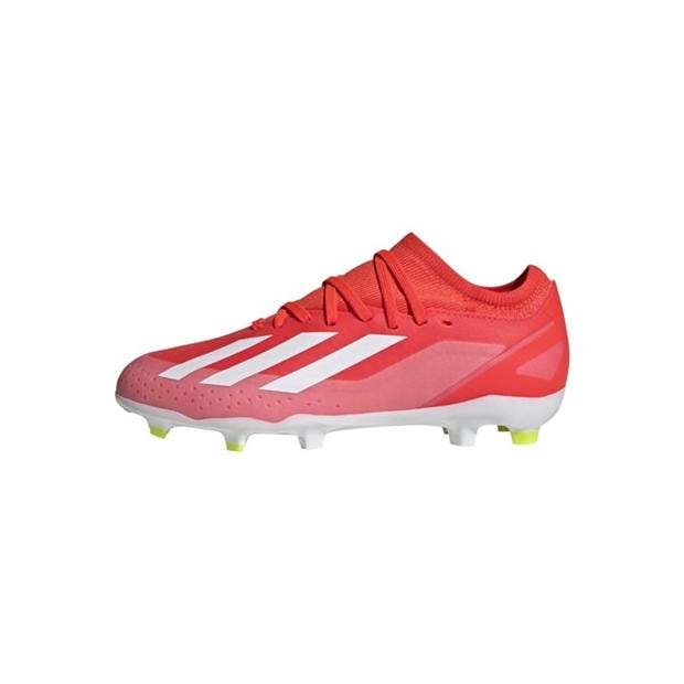 red white - adidas - X Crazyfast League FG Football Boots