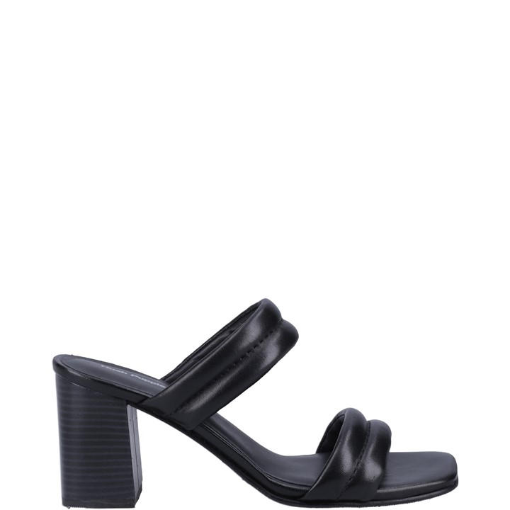 Hush Puppies Women's Black Katie Heeled Sandal in Size 5, Sports Direct