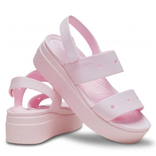 Pink - Crocs - Brooklyn 4U Sandals