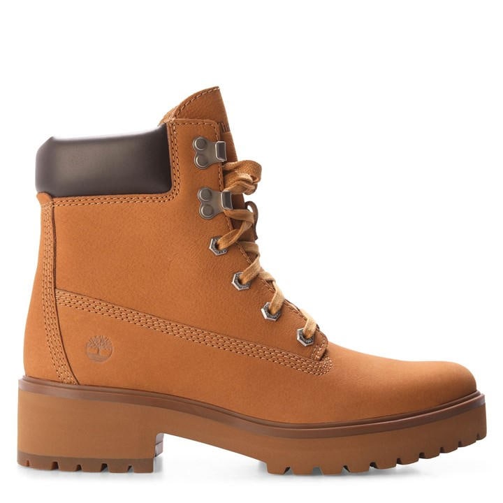 Timberland Women's Brown Carnaby Cool Mid Lace Boots in Size 7.5, Sports Direct