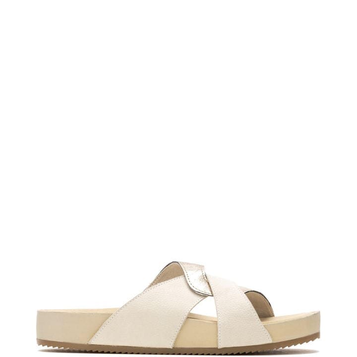 Hush Puppies Women's Yellow Mylah Slide Sandal in Size 4, Sports Direct