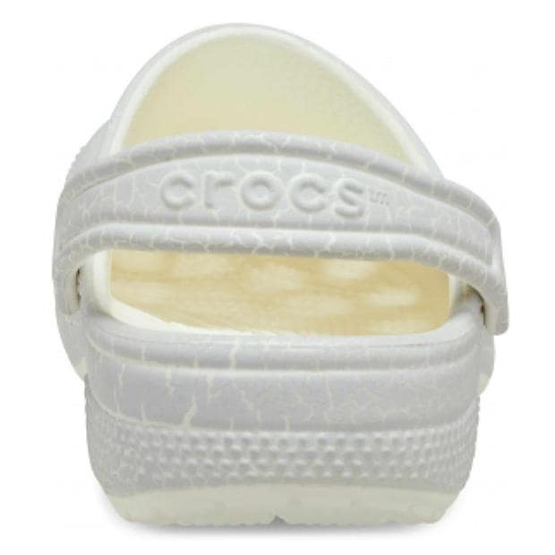 White - Crocs - Classic Glow Crackle Clog