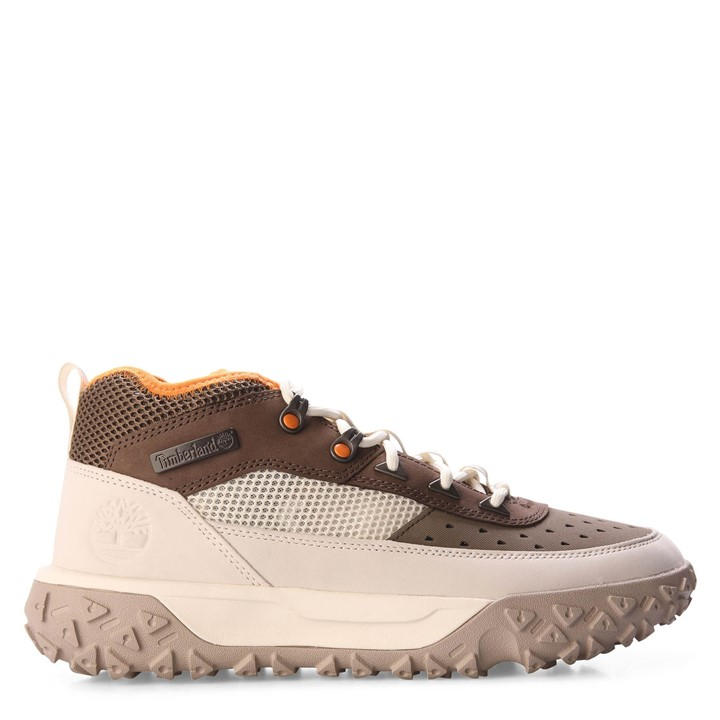 Timberland Men's Brown Greenstride Motion 6 Mid Boots in Size 6.5, Sports Direct