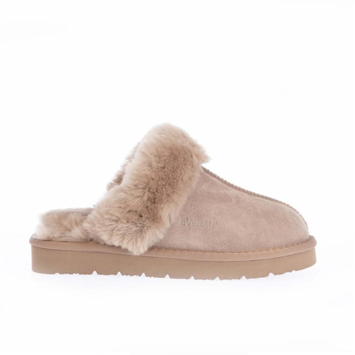 Everau Women's Brown Raven Slippers in Size 6, Sports Direct
