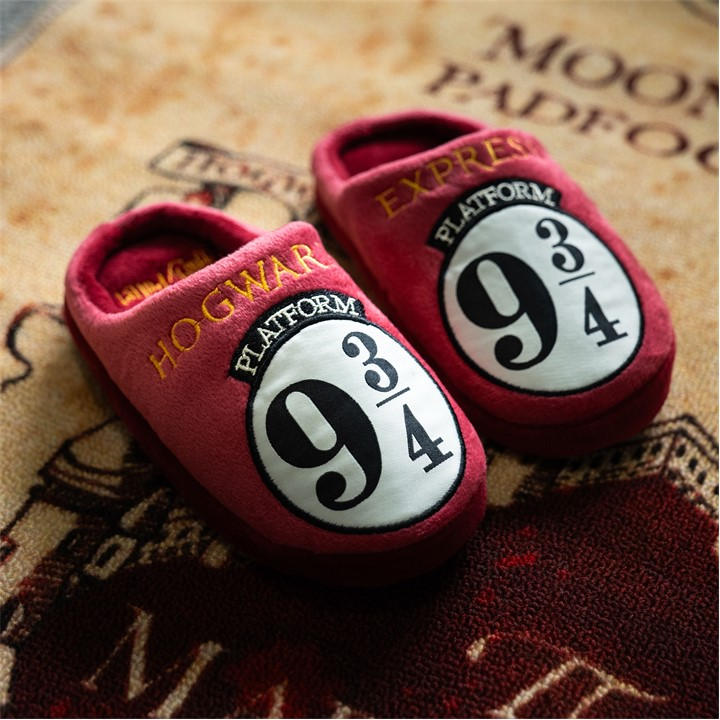 Harry Potter   Kids 9 3/4 Mule Slippers in Size size 10-11, Sports Direct