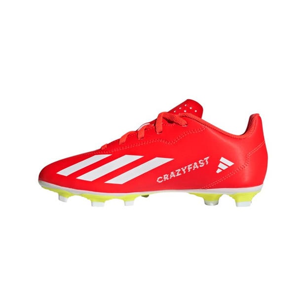 Red - adidas - X Crazyfast Club FxG Football Boots