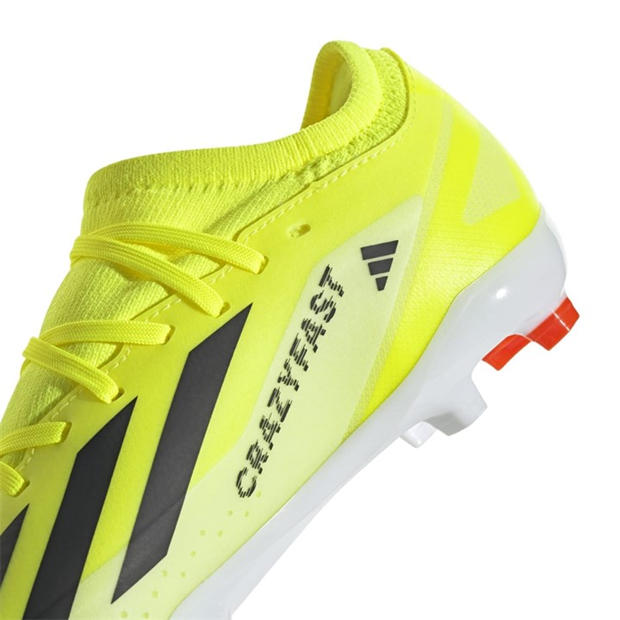 yellow black - adidas - X Crazyfast League FG Football Boots