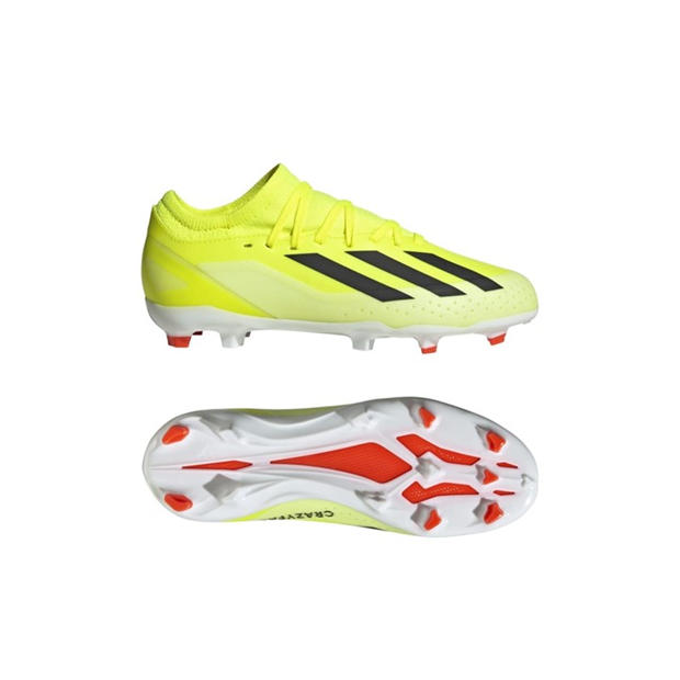 yellow black - adidas - X Crazyfast League FG Football Boots