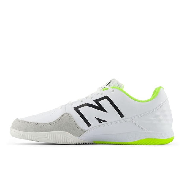 White - New Balance - Audazo Command V6 Indoor Football Boots