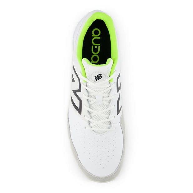 White - New Balance - Audazo Command V6 Indoor Football Boots