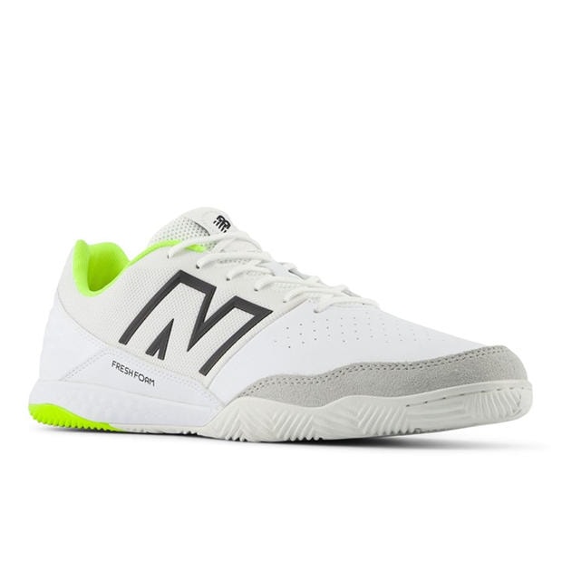 White - New Balance - Audazo Command V6 Indoor Football Boots