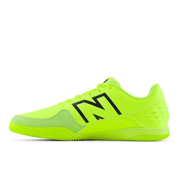 Lime - New Balance - Audazo Command V6 Indoor Football Boots