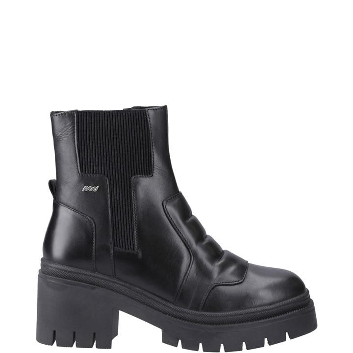 Pod Women's Black Lillian Heeled Ankle Boot in Size 7, Sports Direct