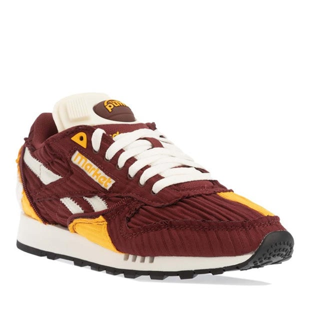 Bordowy - Reebok - Classic Leather Pump Shoes