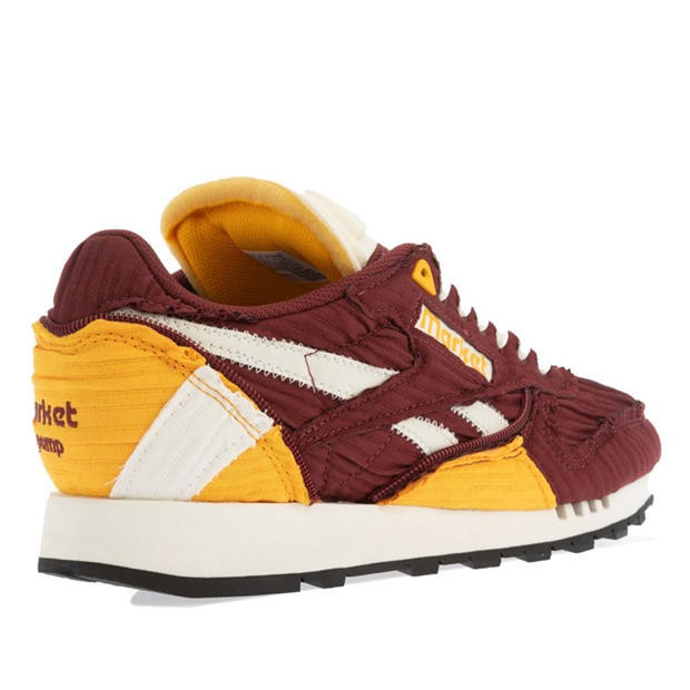 Bordowy - Reebok - Classic Leather Pump Shoes