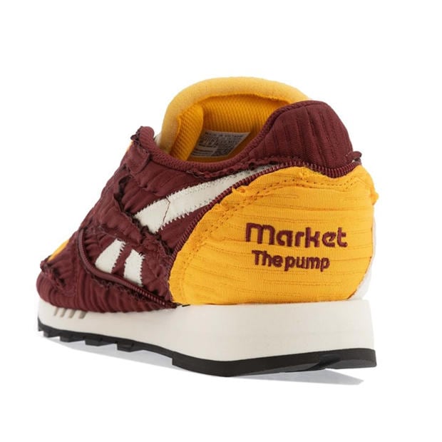 Bordowy - Reebok - Classic Leather Pump Shoes