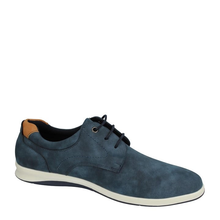 Thomas Blunt Men's Blue Casual Lace-Up Shoe With Contrast Sole A2217 in Size 10, Sports Direct