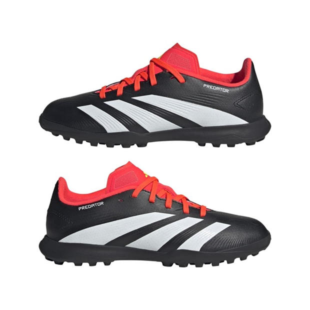 Black-White - adidas - Predator League Turf Football Boots