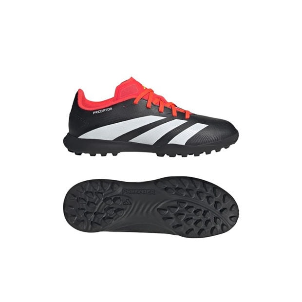 Black-White - adidas - Predator League Turf Football Boots