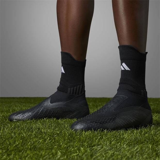 Black-White - adidas - Predator Accuracy+ Firm Ground Football Boots