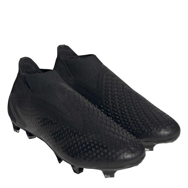 Black-White - adidas - Predator Accuracy+ Firm Ground Football Boots