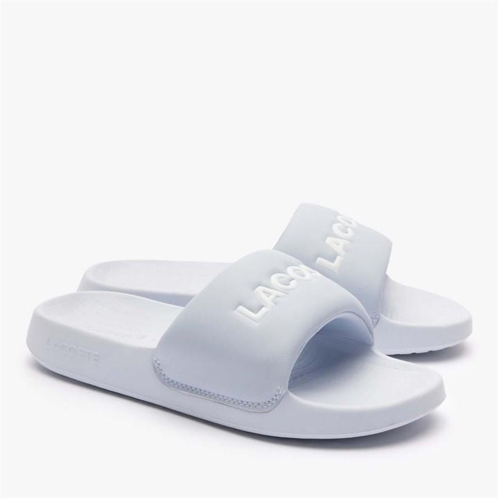 Lacoste Women's Blue Serve 1.0 Sliders in Size 7, Sports Direct