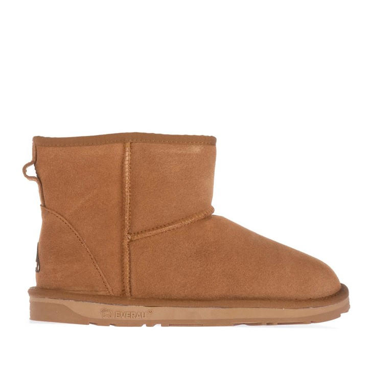 Everau Women's Brown Finch Ultra Mini Classic Boots Size 6