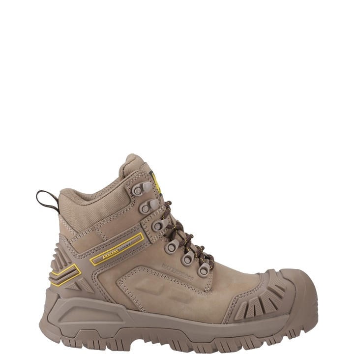 Amblers Safety Women's Beige Mary Safety Boot in Size 6, Sports Direct