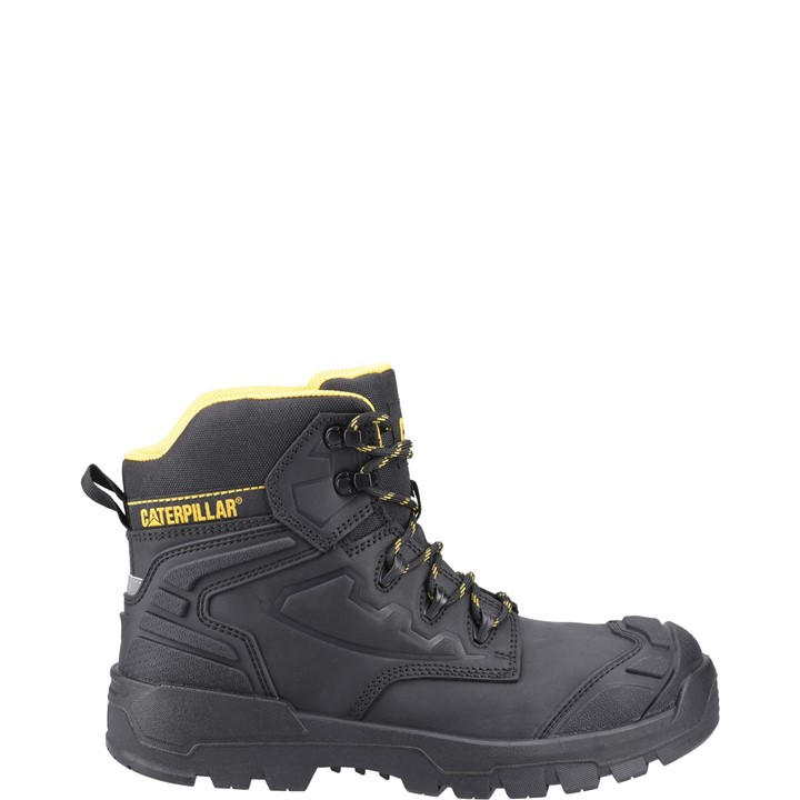 Caterpillar Men's Black Striver Xl  Safety Boot in Size 6, Sports Direct