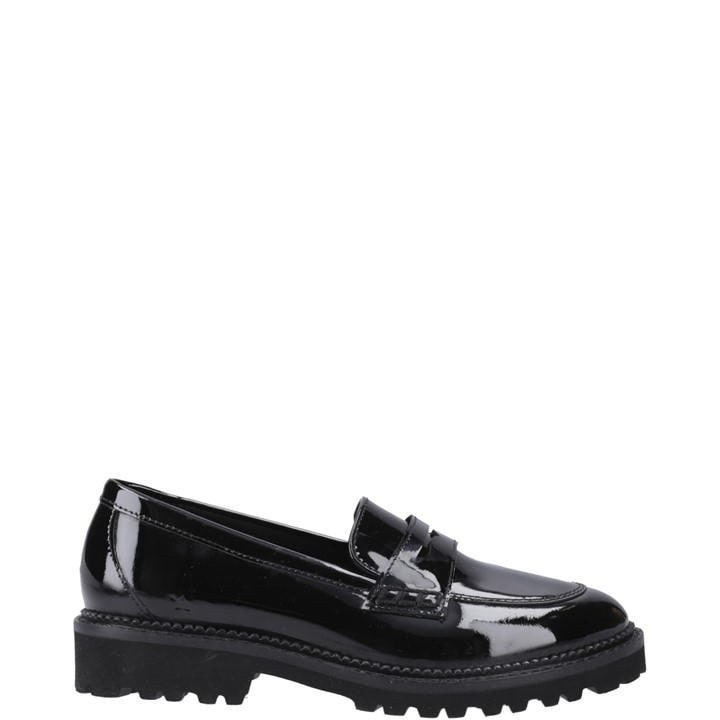 Hush Puppies Women's Black Grazia Loafer Patent Senior In | : Size 7 - Image 4