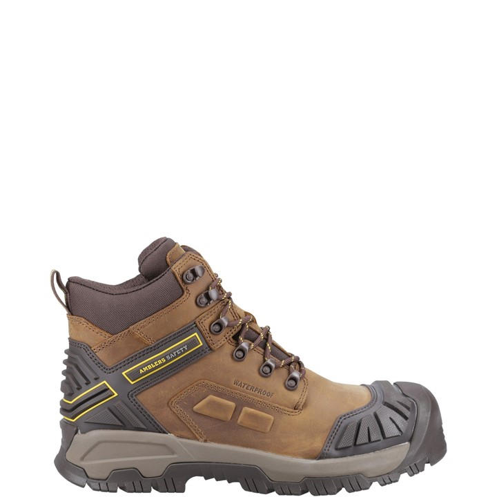 Amblers Safety Men's Brown As961c Quarry Safety Boot in Size 10, Sports Direct