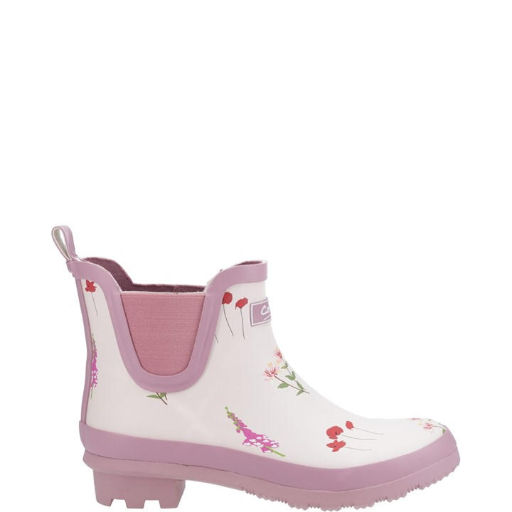 Cotswold Women's Pink Wildflower Ankle Wellingtons in Size 7, Sports Direct