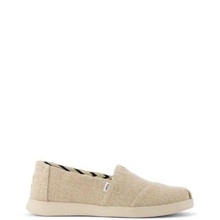 Toms Women's Beige Alpargata Plus Shoe in Size 4, Sports Direct
