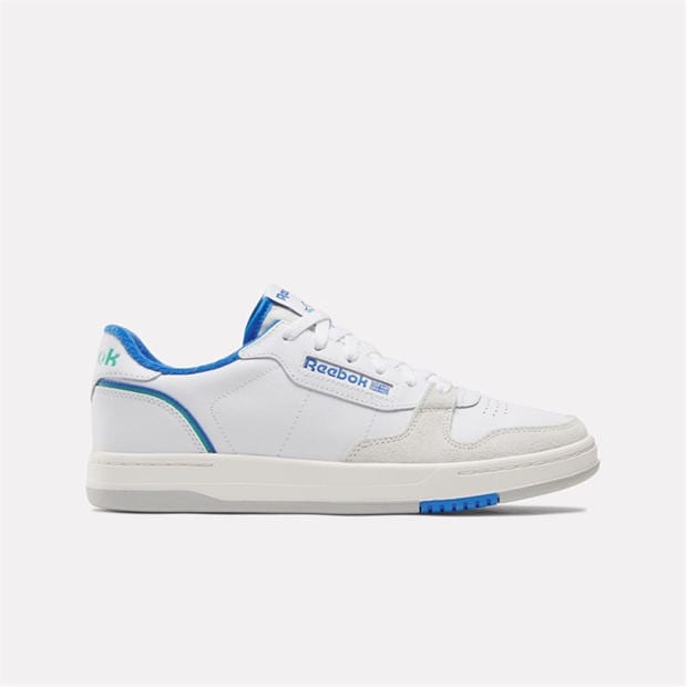 Biało-niebieski - Reebok - Phase Court Trainers