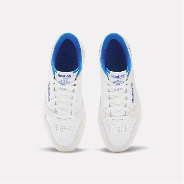 Biało-niebieski - Reebok - Phase Court Trainers