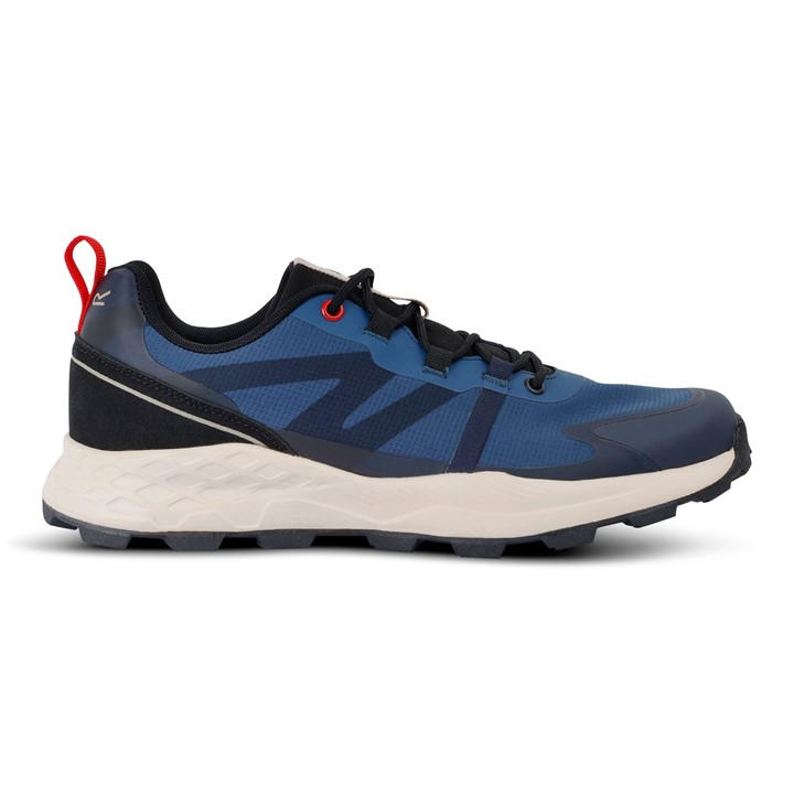 Regatta Men's Dark Denim/Poppy Red Leighton in Size 8, Sports Direct