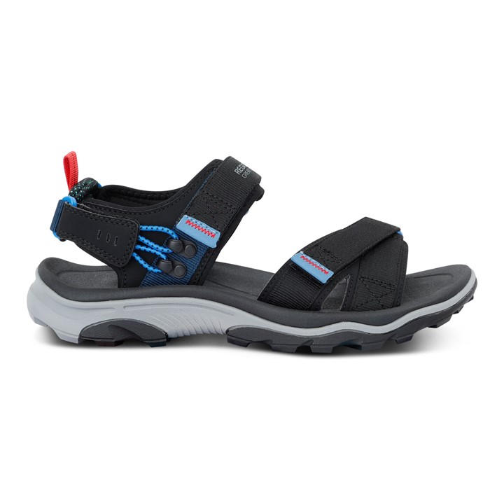 Regatta Men's Black/Coronet Blue Blaze Sandals in Size 7, Sports Direct