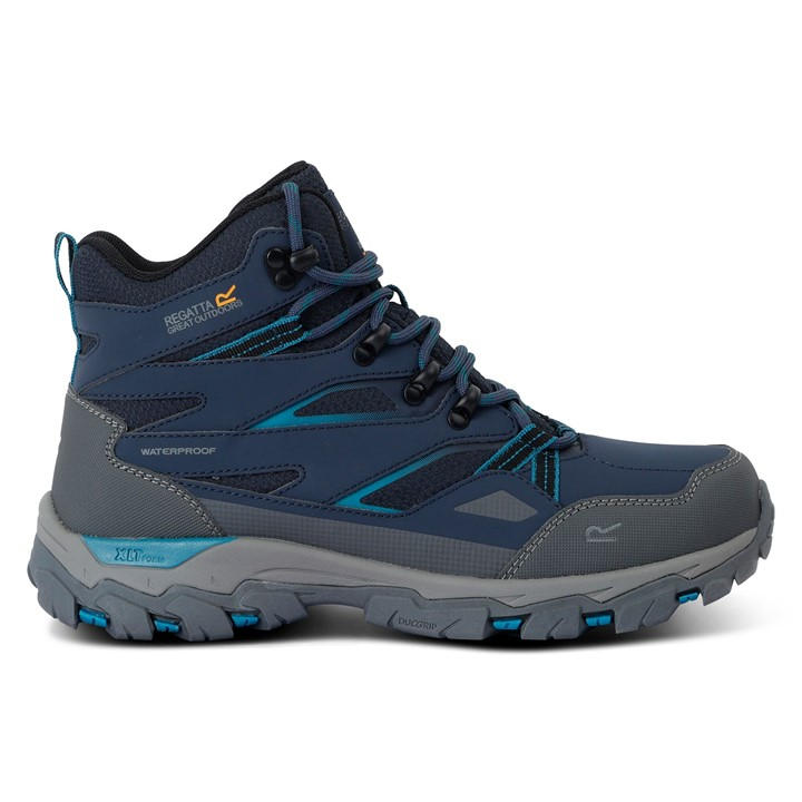 Regatta Women's Blue Holcombe Iii Waterproof Isotex Boots in Size 3, Sports Direct