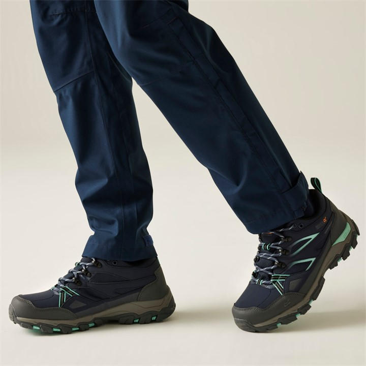 Regatta Women's Blue Holcombe Iii Low Walking Shoes in Size 6.5, Sports Direct