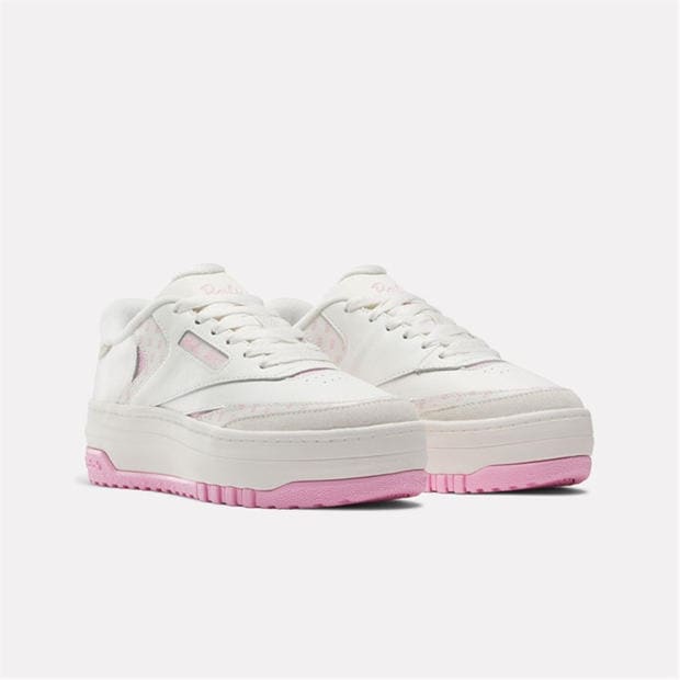 Biało-różowy - Reebok - X Barbie Club C Trainers