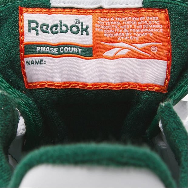 Valge Roheline - Reebok - Phase Court Trainers