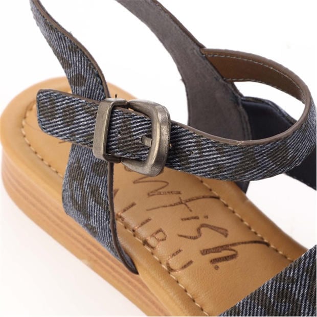 Dżins - Blowfish Malibu - Ardice Leopard Print Sandals
