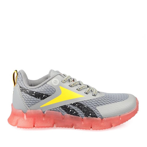Szary - Reebok - Zig N Glow Elastic Trainers